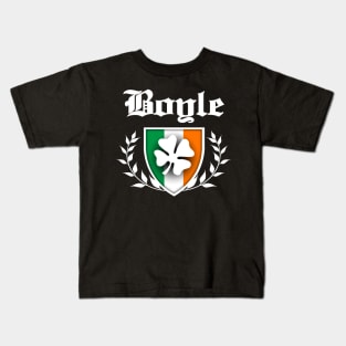 Boyle Shamrock Crest Kids T-Shirt